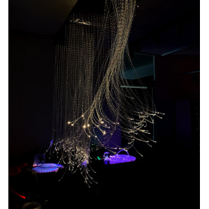 Διακοσμητική κουρτίνα φωτισμού οπτικών ινών