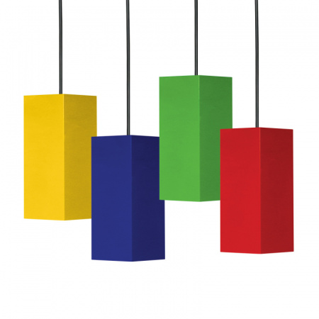 Κρεμαστό φωτιστικό μοντέρνο τετράγωνο