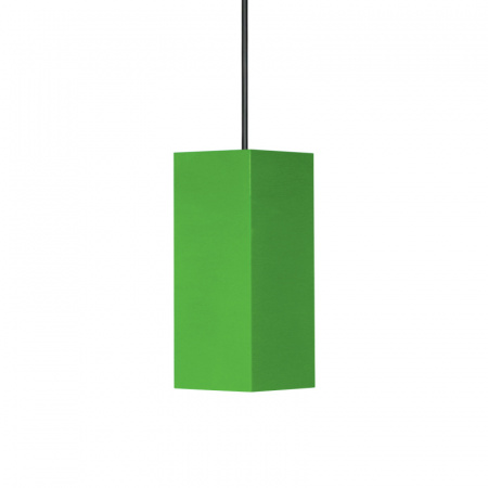 Κρεμαστό φωτιστικό μοντέρνο τετράγωνο πράσινο