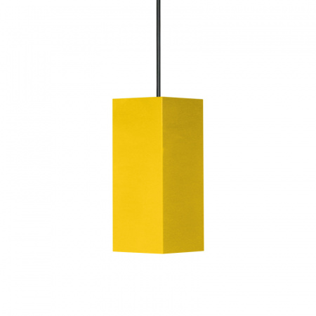 Κρεμαστό φωτιστικό μοντέρνο τετράγωνο κίτρινο