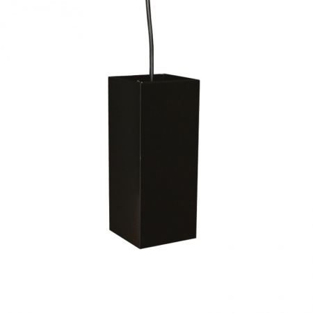 Κρεμαστό φωτιστικό μοντέρνο τετράγωνο μαύρο