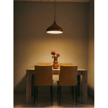 Φωτισμός τραπεζαρίας με κρεμαστό φωτιστικό Terracotta